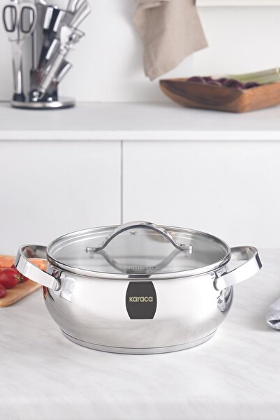 Karaca Kuzina İndüksiyon Tabanlı Çelik Tencere 22 cm