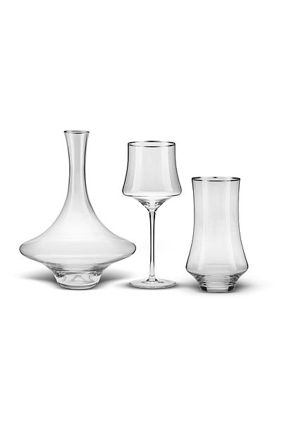 Karaca Saturn 25 Piece Glass Set for 12 Persons Platinum