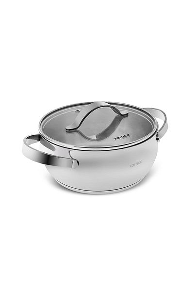 Karaca Kuzina Induction Bottom Steel Pot 18 Cm 2, 0 Lt