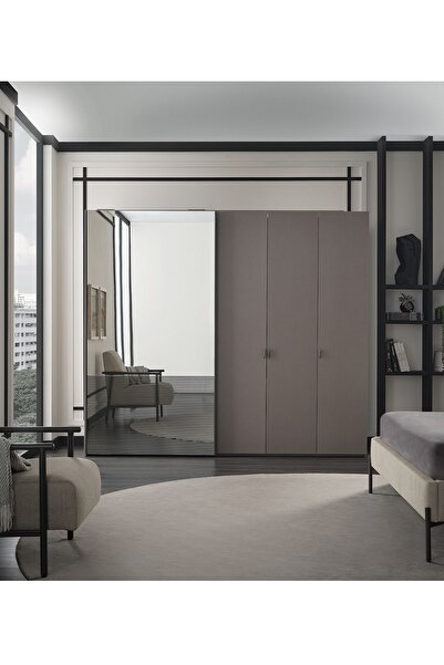 Enza Home Berta Hibrit Kapaklı Gardırop