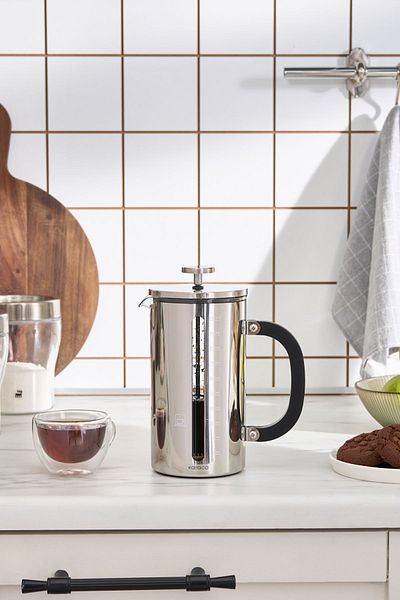 Karaca 1000 ml French Press - Poly Borosilicate Glass/Steel