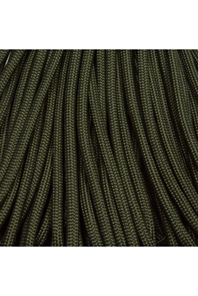 PARACORD DÜNYASI Snur militar verde Paracord 550 4mm 7 fire pentru parașuta 5...