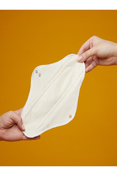 JeniPad W.Beside Pamuk Yıkanabilir Sızdırmaz Kadın Pedi Gece 3 Adet