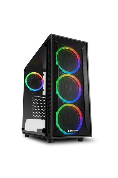 SHARKOON علبة كمبيوتر TG4M RGB ATX