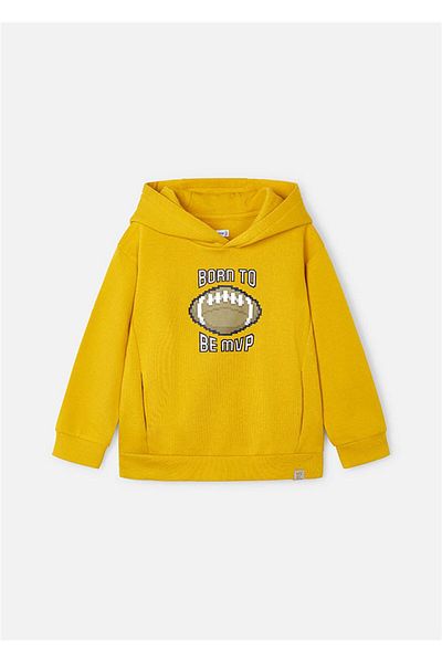 MAYORAL Boys' Yellow Printed Sweatshirt - 4451