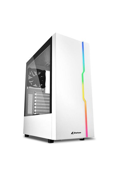 SHARKOON علبة كمبيوتر RGB SLIDER WH ATX