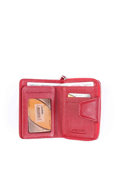 Aka Deri Leather Women's Wallet - Model 402 8