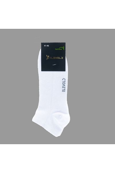 Elevold Men's Bamboo Booties Socks - Premium 5 Pairs, Non-Squeezing Trace, Elastic