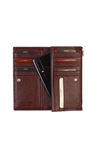 Aka Deri Leather Women's Wallet 462 70