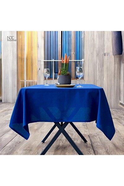 NDC HOME Premium Keten Lacivert (DÜZ) Masa Örtüsü