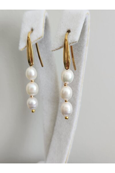 Home Doğaltaş İnci Çelik Küpe