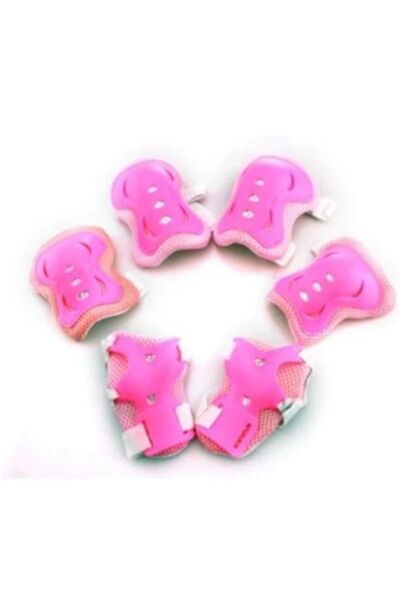 Tex Çocuk Dizlik Dirseklik Set - Pembe