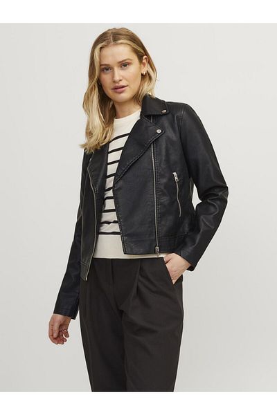 Jack & Jones JXGail Faux Suni Deri Biker Ceket 12206262