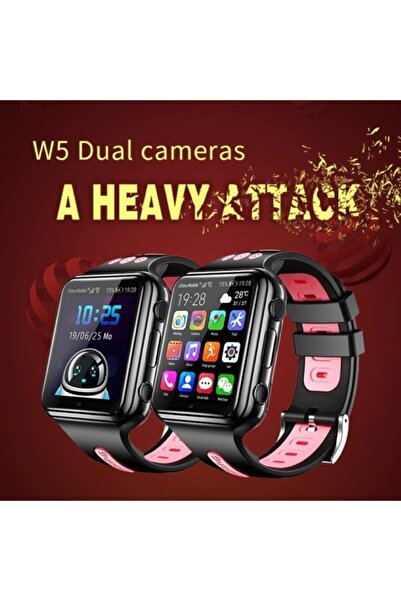 Teknofonik G-17 W5s 4g Görüntülü Konuşma Çift Kameralı Gps Wifi Android Akıllı Çocuk Saati Gri Cncrd
