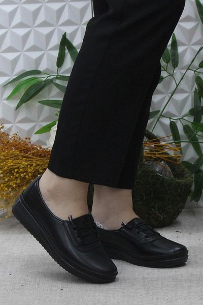 fort Sapphire 1252 Black Ortopedic Daily Pantofi dama