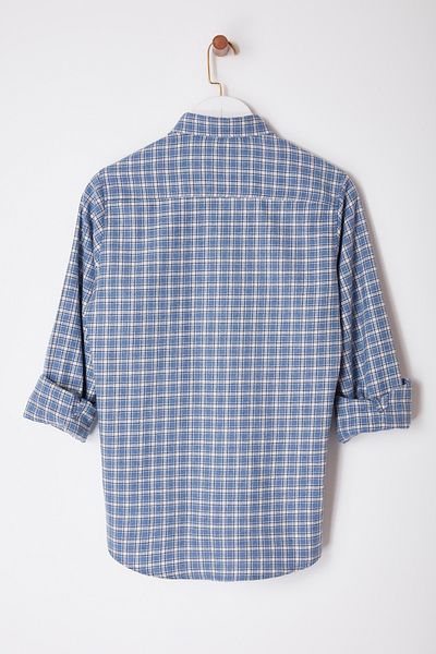 Edit by Trendyol Tedaw25Go00000 - Indigo Slim Woven Pánská košile