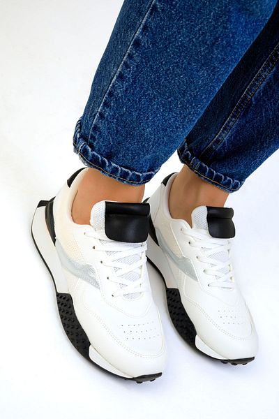 SOHO Women's White Sneakers 18824