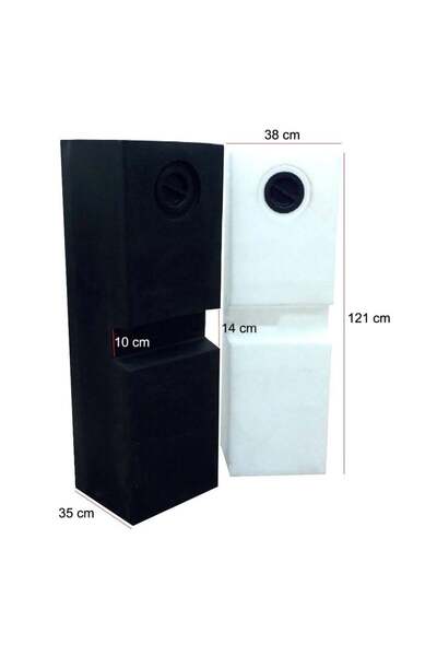 KaravanMalzemecim Shuıvan Karavan Su Deposu 160 Litre 121x38x35cm