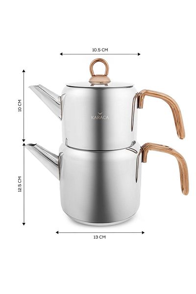 Karaca Mira Teapot Set Medium