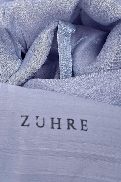 Zühre 0107 Μοντέλο Ασημένιο Φουλάρι Πριγκίπισσας