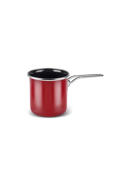 Karaca Erva Enamel - Induction Based Claret Red Coffee Pot
