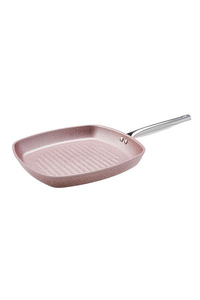 Karaca Avanos Rose Gold Bio Granite Grill Pan 28 Cm