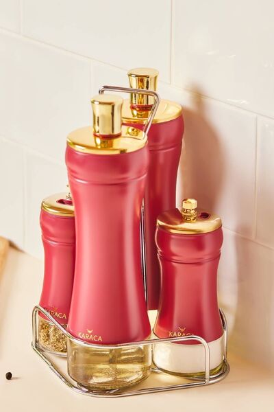 Karaca Gold Berry Salad Set