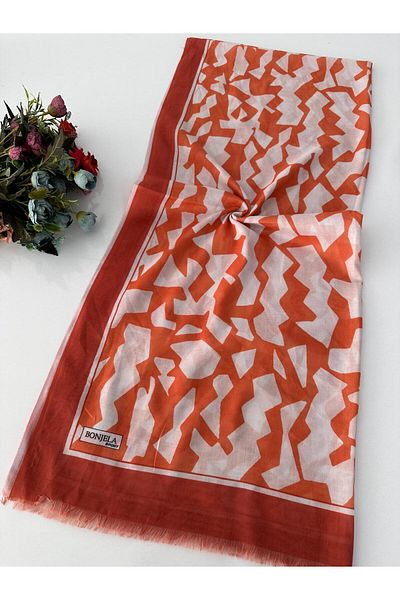 Bonjela Βαμβακερό Καλοκαιρινό Σάλι Bonjela - Sport Pattern LBS0111
