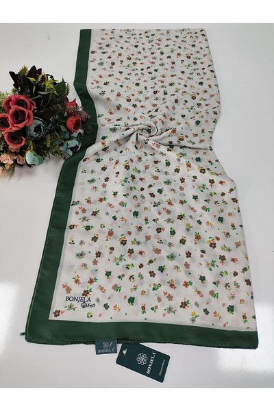 Bonjela Sport Patterned Thin Bonjela Cotton Summer Shawl - LBS0306