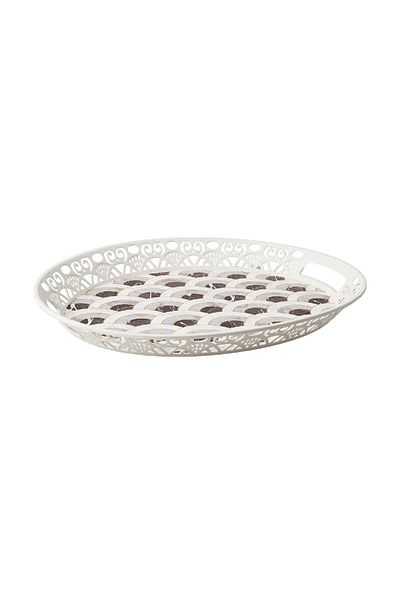 Karaca Della Oval Tray 45 Cm