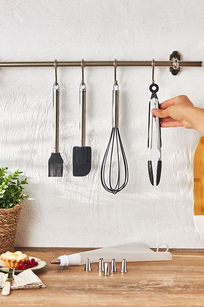 Karaca 10 Pieces Cut Cake - Cake Serving Utensil Black