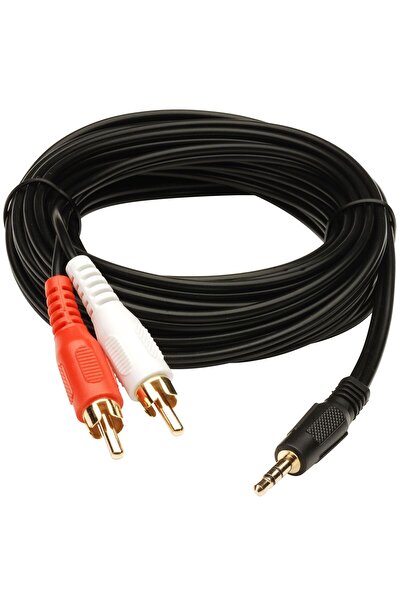 OEM 3.5mm Stereo Erkek/rca Tos Erkek Ses Kablosu (1.5M)