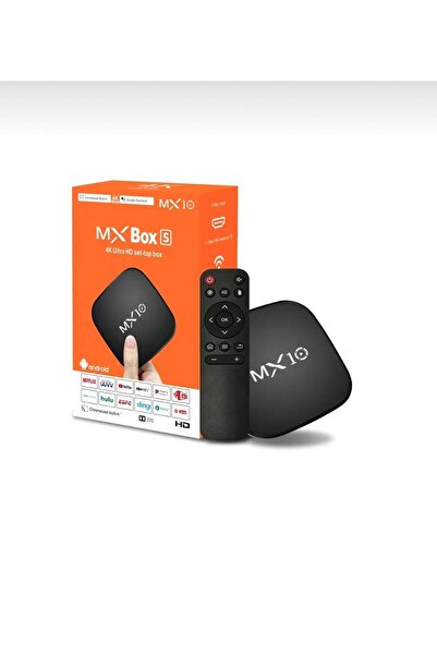 LENSUN 4K Android Tv Box + Stick Wifi Akıllı Tv Kutusu Ve Kumandası Medya Oynatıcı