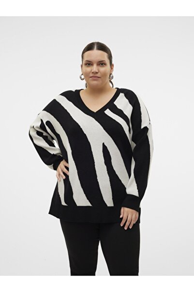 Veromoda Curve Strickpullover VMCNANCY Pullover