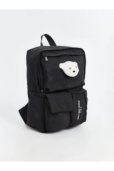 LC Waikiki Lcw Accessories - Black Girl's Backpack Multi-compartment