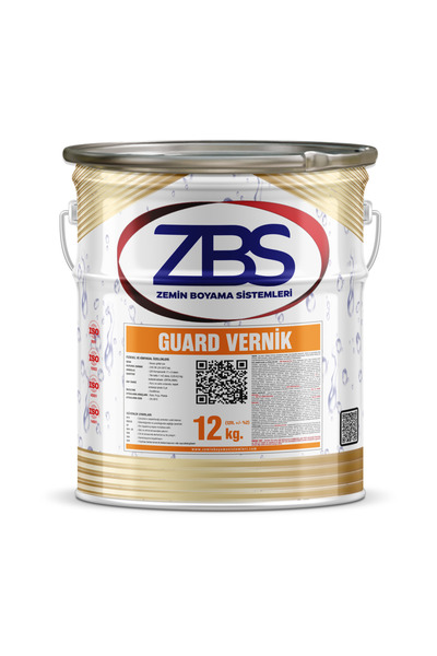 Zbs GUARD VERNİK 12 KG ŞEFFAF (Geç kirlenip, kolay temizlenme ve daha parlak ...