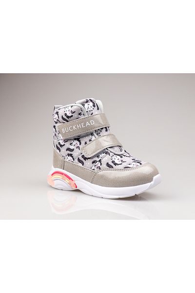 BUCKHEAD Lighted, Water Resistant and Velcro Boots for Girls