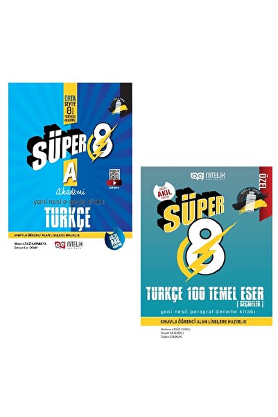 Nitelik Yayınları 8.SINIF SÜPER TÜRKÇE (A) SORU - YENİ NESİL SÜPER TÜRKÇE 100...