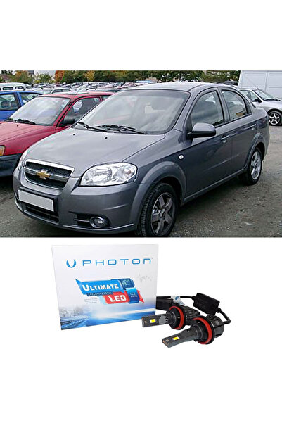 Photon Chevrolet Aveo Led Xenon Uzun + Kısa Far Ampulü H4 Ultimate Yeni Seri ...