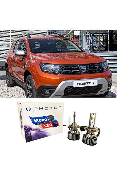 Photon Dacia Duster 2 Led Xenon Uzun Far Ampulü H1 Mono Yeni Seri Beyaz 2018+