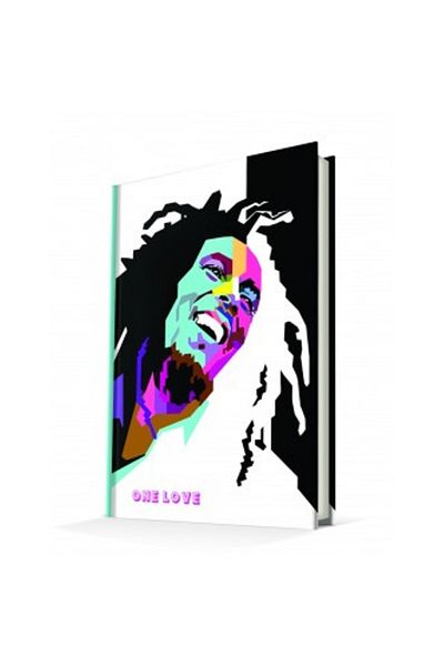 DEFFTER Caiet de copertă Popart Bob Marley Ser