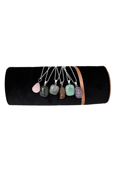 taru pasaj "Howlit Doğal Taş Kolye - Stresi Azaltan Şık ve Zarif Aksesuar"