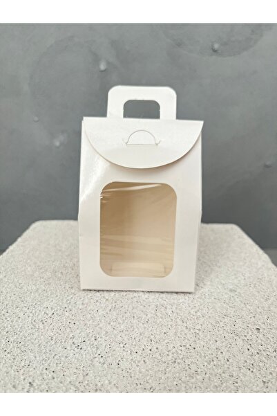 mey OFFICIAL 20-Piece White Windowed Henna Cookie Organization Box - 7*11*4 cm