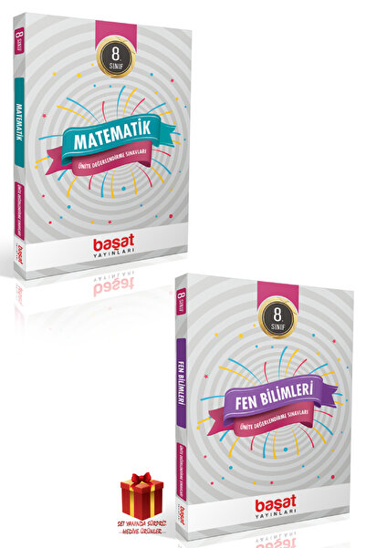 Başat Yayınları Başat Yayınları 8. Sınıf LGS Matematik Ünite Değerlendirme+Fe...