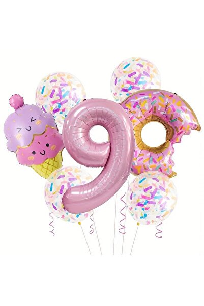 Mini Parti مجموعة بالونات منزلقة مريحة للآيس كريم