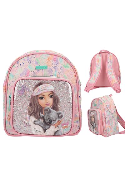 Top Model Fergie and Koala Patterned Small Backpack