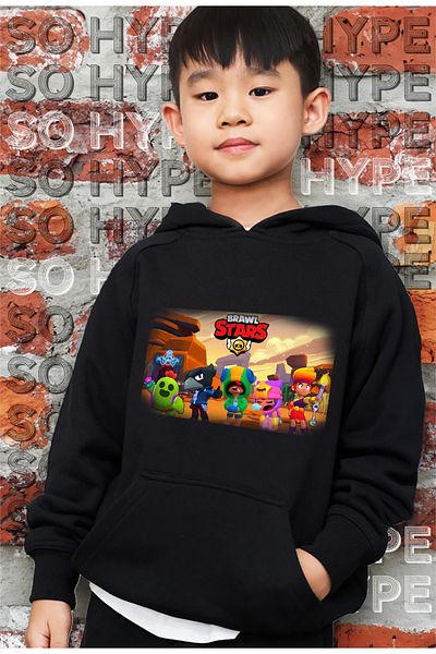 Brawl stars sweatshirt trendyol online