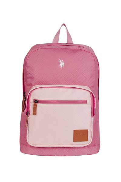 U.S. Polo Assn. US Polo Assn Unisex 24365-24371-24367 Σχολική τσάντα - Αδιάβροχη, ΡΟΖ