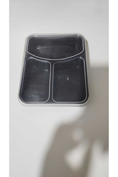 Evinizin Yardımcısı Üç Gözlü Tabldot Siyah 10 Adet Kapaklı