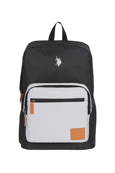 U.S. Polo Assn. Σχολική τσάντα US Polo Assn Unisex - 24367-24371-24365, Σακίδιο πλάτης, Αδιάβροχο, ΜΑΥΡΟ